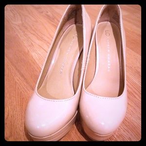 I am selling my Lauren Conrad Nude Platform Heels